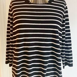 Karl Lagerfeld Breton style T shirt size M/L
